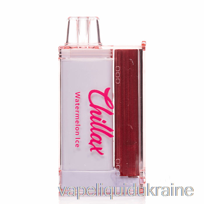 Vape Liquid Ukraine Chillax 15000 Disposable Watermelon Ice